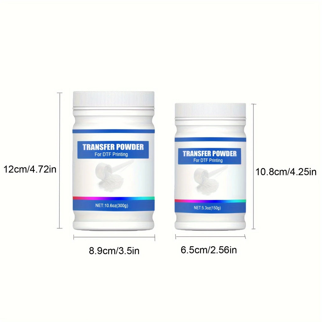 300g DTF Powder Hot Melt DTF Transfer Adhesive Powder For DTF Transfer InkPowder For Direct To Film Printing On All Fabric