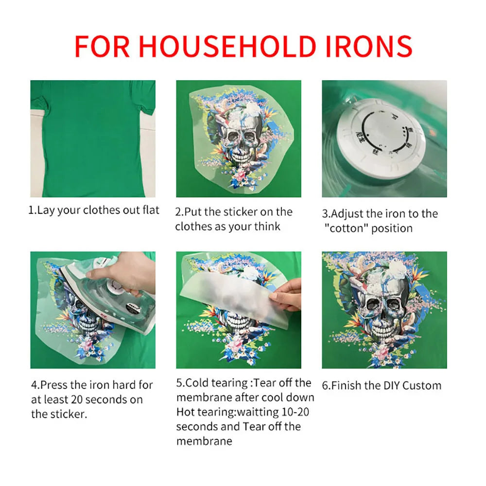 Custom DTF Heat Transfer – Print Your Logo or Photo on T-Shirts & Bags
