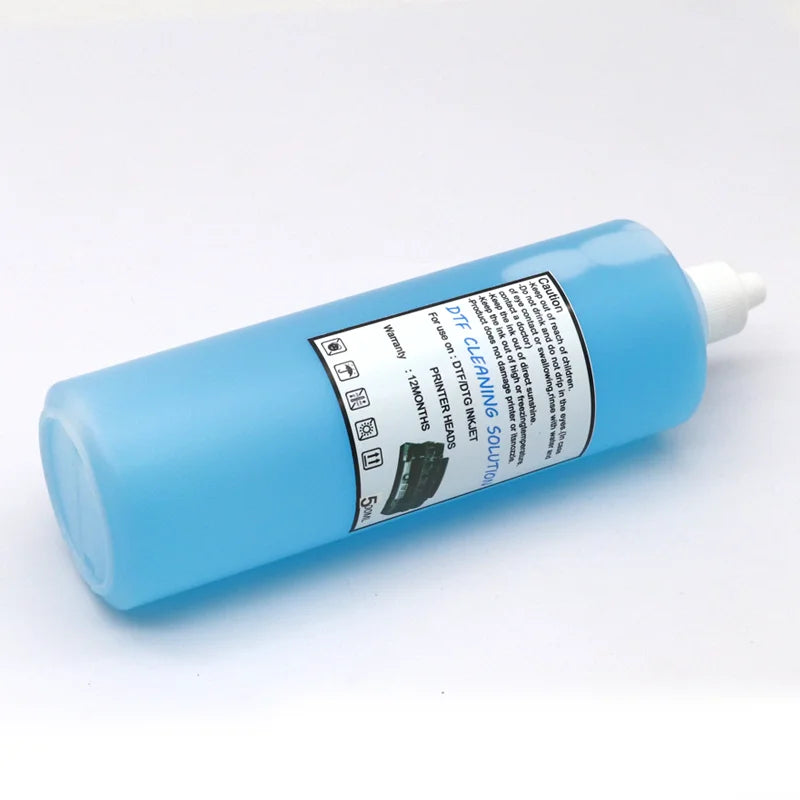 DTF Power Cleaner DTF Cleaning Solution Liquid For Direct to Film Printer Printhead Tube Maintenance Kit (3 Capacity Options)