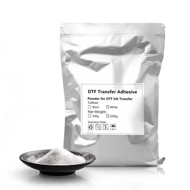 1kg DTF powder for DTF ink Transfer printing T-shirts clothes shoes fabric Transfer printing