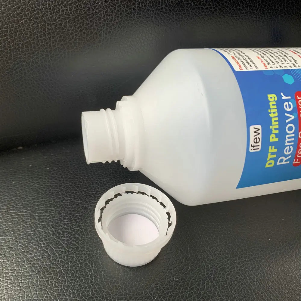 DTF Remove 500 ML Textile Vinyl Remover For Garments Clothes Shirts Removal Solution Liquid Print Cleaner Cleaning DTF VLR Kit