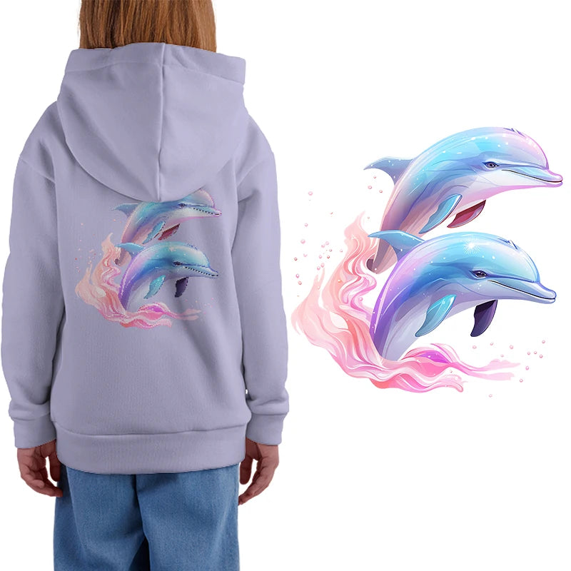 Sublimation Magical Animals Heat Transfer Stickers for Kids Clothes – Cartoon Animal Prints