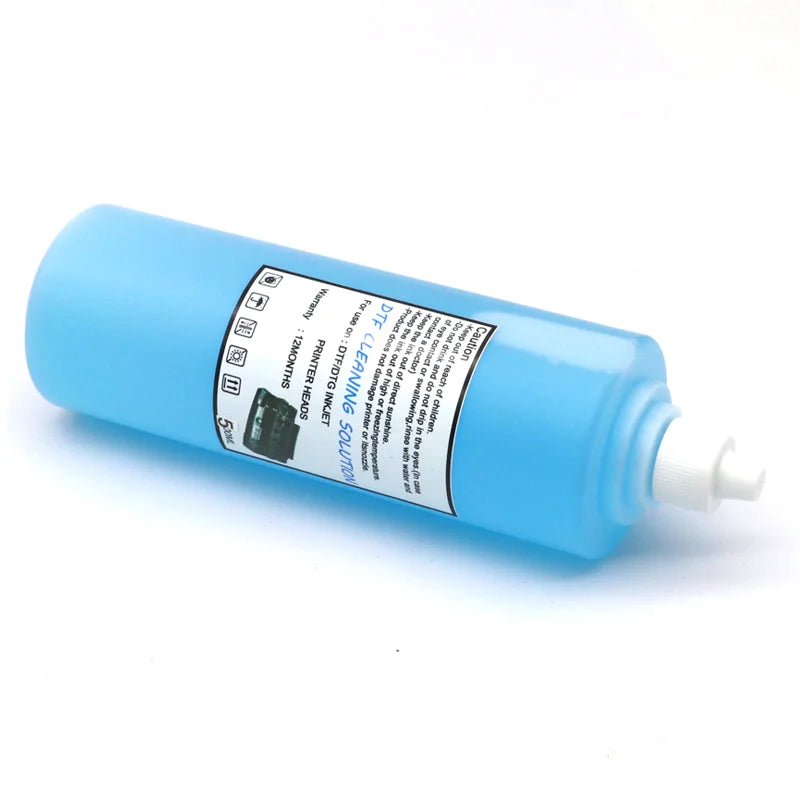 DTF Power Cleaner DTF Cleaning Solution Liquid For Direct to Film Printer Printhead Tube Maintenance Kit (3 Capacity Options)