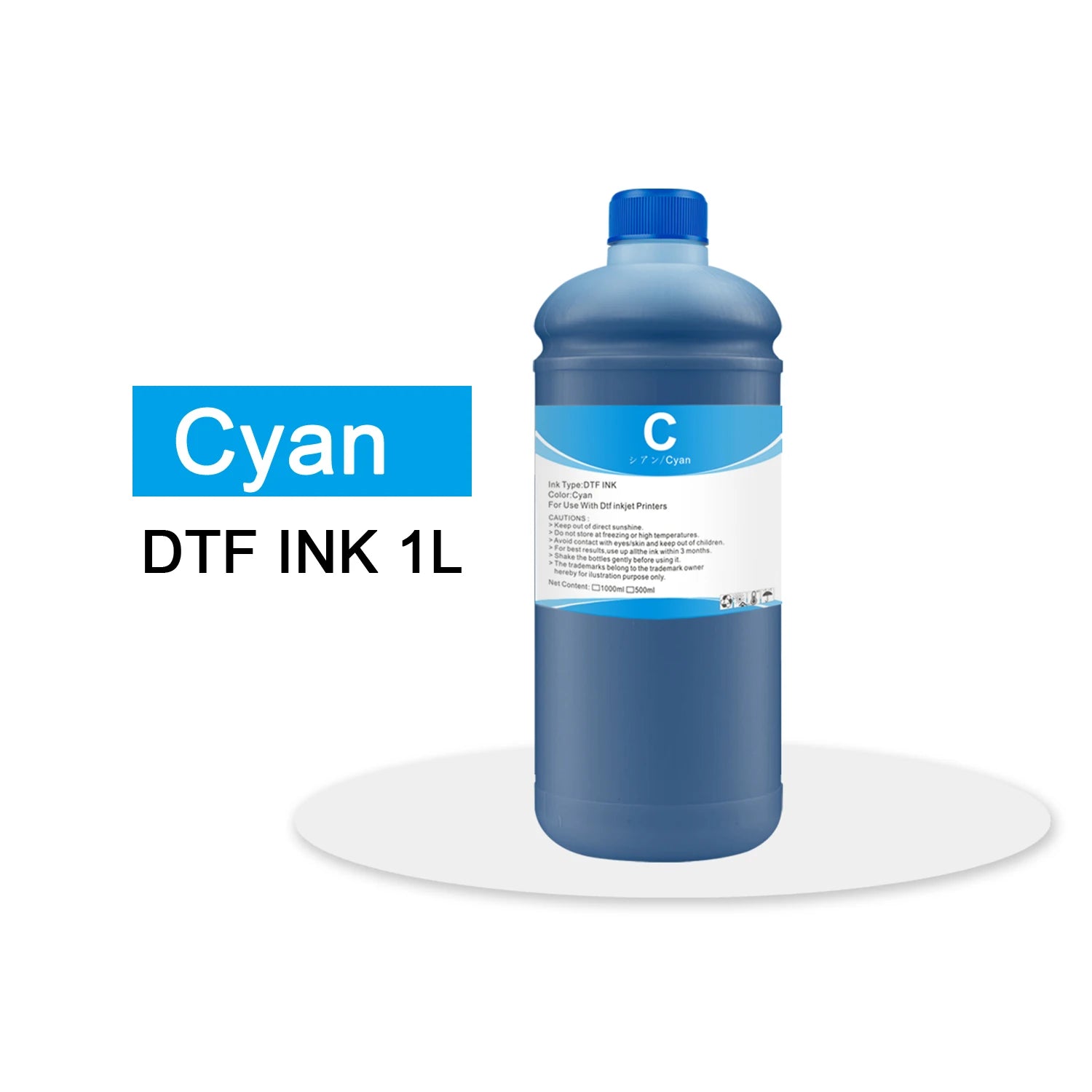 DTF Ink 1000ml – Compatible with Epson L1800, XP600, i3200 & All DTF Printers