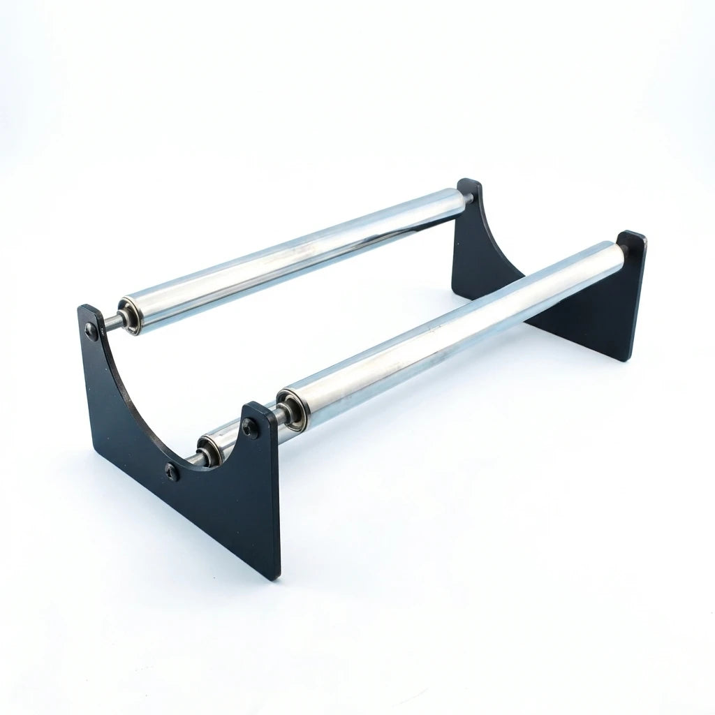 Roll Film Holder Roll Paper Stand for DTF & UV Label Printer Fit Epson L1800 L805 R1390 L18050 L8050 Max 33cm Metal Smooth Roll