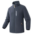 2026 New Style Men's Polar Fleece Jacket Coat Autumn Winter Thicken Windproof Stand-up Collar Cardigan Sweatshirts Men Clothing