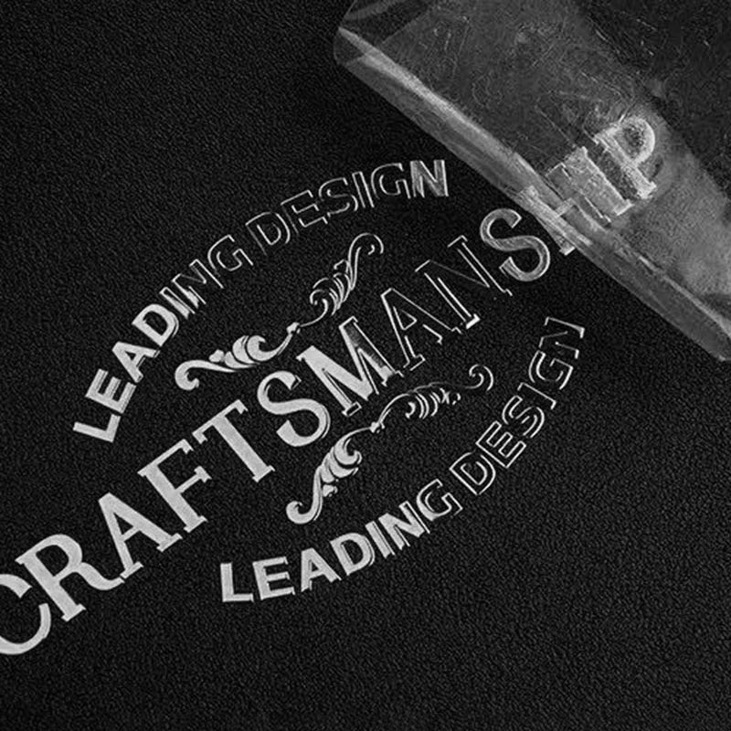 50 PCS Custom Silver DTF Transfer Sticker Custom Color Transfer 3D Sticker DTF UV Decal Brand Company Logo Vinyl