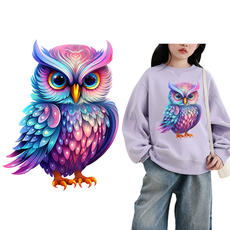 Sublimation Magical Animals Heat Transfer Stickers for Kids Clothes – Cartoon Animal Prints