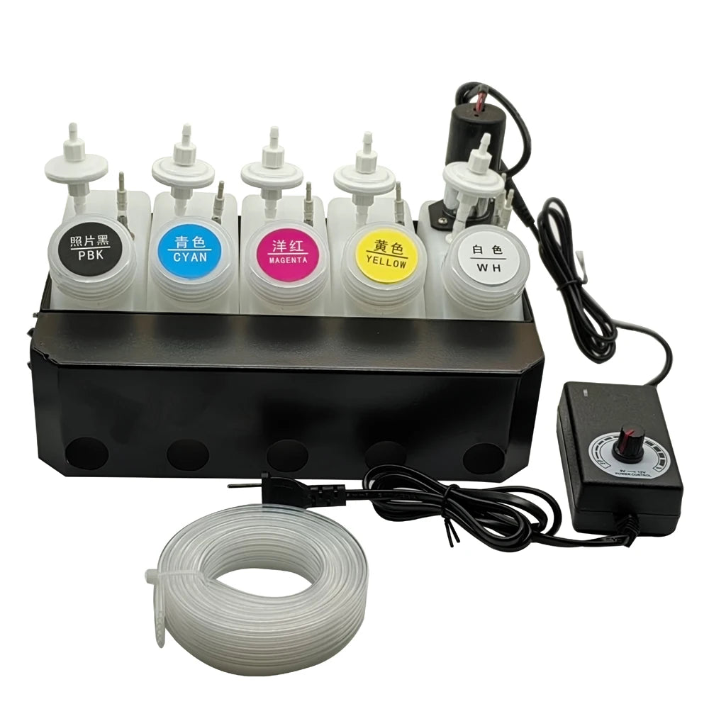 DTF Printer 250ml Ink Tank Stirring and Dtf White Ink Circulation System